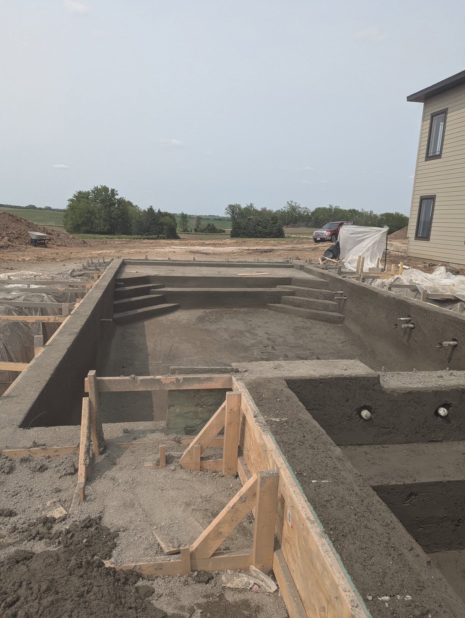 Pool Construction Process